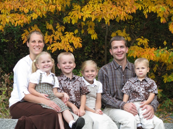 The Daryl Petersheim Family 2009