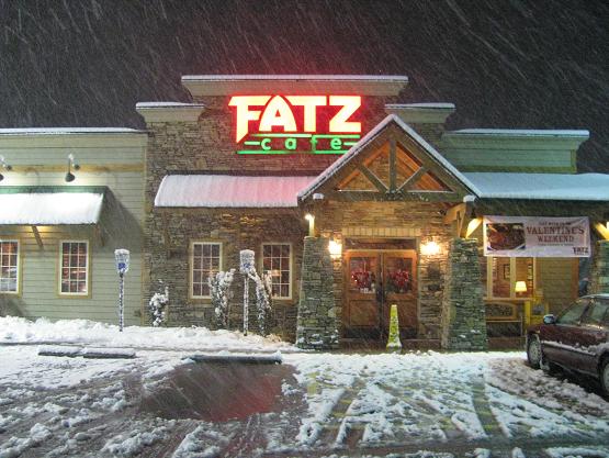 fatz The cafe across the street from their motel