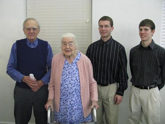 Daryl and Danny's grandparents, Elmer and Ruth Petersheim