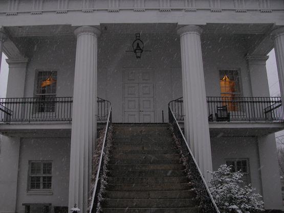 It was a beautiful old building where the groups assembled for worship.