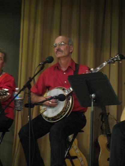 Wendell Yoder, Daryl's former boss, helps to organize the Annual Gospel Sing-Along. This was the 7th annual.