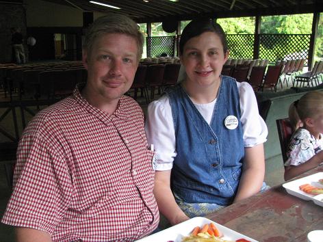 Camp Directors (doing a phenomenal job), Arthur and Lorinda Dexter